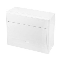 Бокс пластиковый ЩРН-П-12 IP41 бел. дверь бел. Kranz KR-11-0313