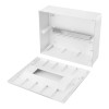 Бокс пластиковый ЩРН-П-12 IP41 бел. дверь бел. Kranz KR-11-0313