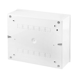 Бокс пластиковый ЩРН-П-12 IP41 бел. дверь бел. Kranz KR-11-0313