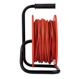 Удлинитель на катушке 4х50м с заземл. 10А IP20 Атлант 2.0 2.2кВт ПВС 3х1 PROxima EKF UKA02-10-310-4-