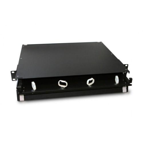 Патч-панель FO-19BX-1U-D1-3хSLT-W120H32-EMP универс. пустой корпус 1U; 1 выдвиж. лоток (drawer 1U) 3