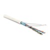 Кабель витая пара F/UTP кат.5E 4 пары 26 AWG МЖ patch экран-фольга LSZH нг(С)-HF FUTP4-C5E-P26-IN-LS