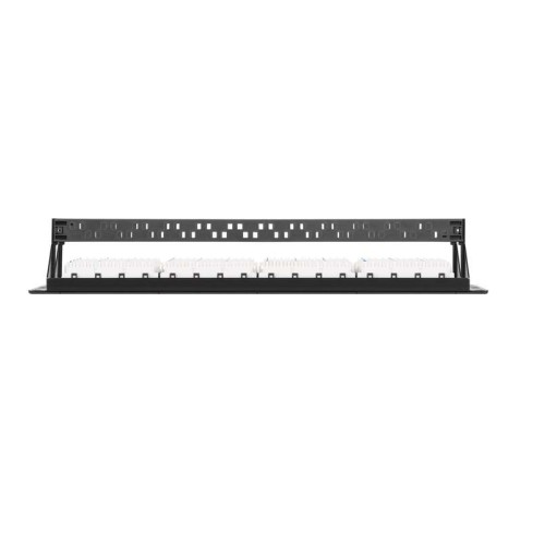 Патч-панель 19дюйм 2U 48 портов кат.6 (класс E) 250МГц RJ45/8P8C 110/KRONE T568A/B неэкран. с органа