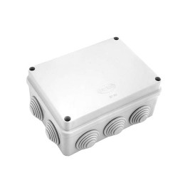 Коробка распределительная ОП 150х110х70мм IP55 крышка на винтах бел. ГУСИ С3В1510 Б Евро