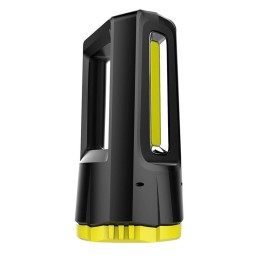 Фонарь аккумуляторный Voyager power bank фронтал. и боков. свет COB 8/12Вт аккум. 4.8А.ч 5ч работы R