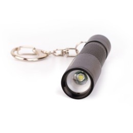 Фонарь LED51532 LED XPE ZOOM 3 режима 1хLR03 алюм. черн. (открывающ. блист.) Camelion 14534