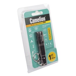 Фонарь LED51532 LED XPE ZOOM 3 режима 1хLR03 алюм. черн. (открывающ. блист.) Camelion 14534