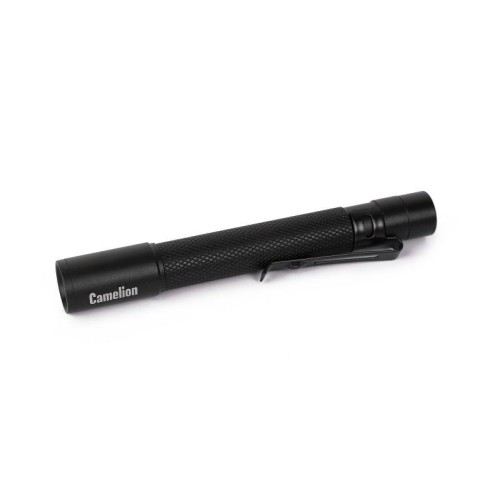 Фонарь LED51533 LED XPE ZOOM 3 режима 2хLR03 алюм. черн. (открывающ. блист.) Camelion 14535