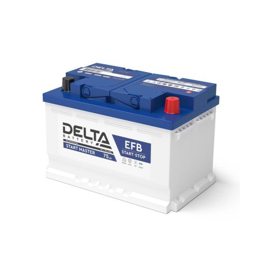 Аккумулятор 12В 75А.ч START MASTER EFB Delta 3401010420010