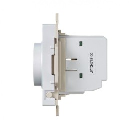 Термостат теплого пола электронный AtlasDesign 10А с датчиком  механизм жемчуж. SE ATN000435