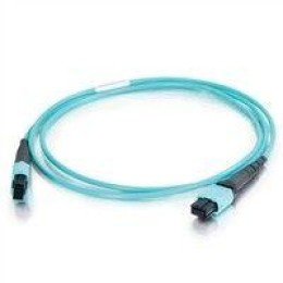 Патч-корд FHD-MC3-503-MPOM12/PS-MPOF12/PS-A-1M-LSZH-AQ волоконно-оптический MPO (папа)-MPO (мама) ти