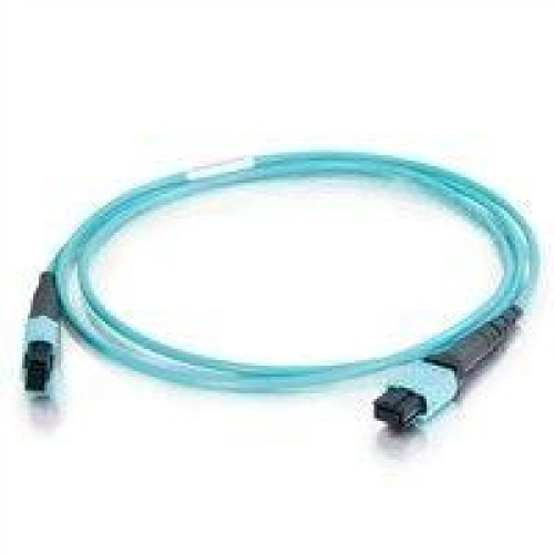 Патч-корд FHD-MC3-503-MPOM12/PS-MPOF12/PS-A-1M-LSZH-AQ волоконно-оптический MPO (папа)-MPO (мама) ти