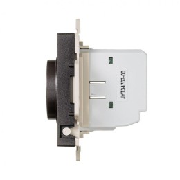 Механизм термостата ATLASDESIGN электрон. теплого пола с датчиком 10А мокко SchE ATN000635