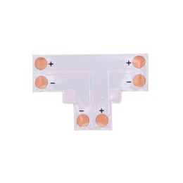 Плата соединительная (T) для одноцвет. LED лент 8мм Lamper 144-124