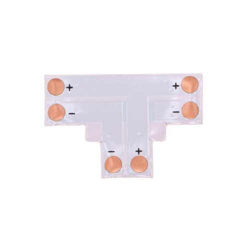 Плата соединительная (T) для одноцвет. LED лент 8мм Lamper 144-124