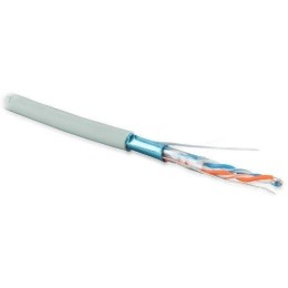 Кабель витая пара F/UTP кат.5 2 пары 24 AWG ОЖ solid экран-фольга LSZH нг(С)-HF -40град.C-+60град.C