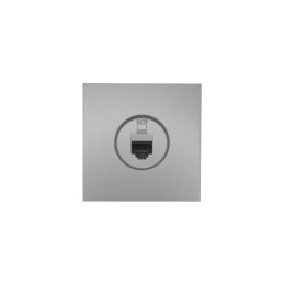 Розетка компьютерная 1-мест. СП ZIMA IP20 сер. матов. LEZARD 704-7488-140