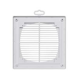 Решетка вентиляционная приточно-вытяжная 209х209 бел. ERA 2121П