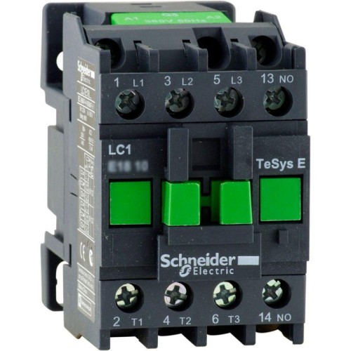 Контактор TeSys E 3п 6А кат. 220В AC 1НО AC-3 SchE LC1E0610M5