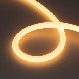 Лента светодиодная MOONLIGHT-TOP-A336-D18mm 24V Warm 2700К 360deg 14.4Вт/м IP65 2835 wire x1 прямой