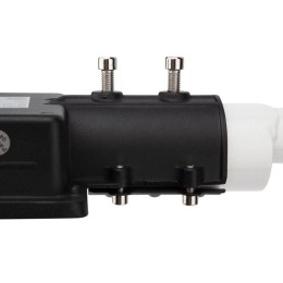 Кронштейн для консольного светильника приставного монтажа 1 хомутом сер. (сталь 2мм 625х460х280 d51)