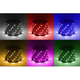 Лента светодиодная LS5050 -14.4-60-12-RGB+W(6500)-IP20-1 year-5m RGB+холод. бел. (уп.5м) Эра Б005991