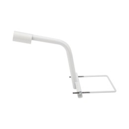 Кронштейн для консольного светильника приставного монтажа 1 хомутом сер. (сталь 2мм 625х460х280 d57)