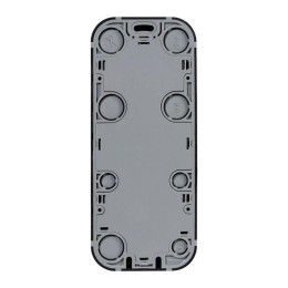 Розетка 3-м ОП Quteo 16А IP20 250В 3х2P+E с заземл. защ. шторки черн. матов. Leg 782473