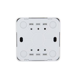 Выключатель 2-кл. 1п ОП Viola 10А IP20 бел. LEZARD 751-0200-101