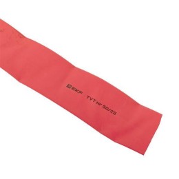 Трубка термоусадочная ТУТ нг 50/25 красн. (уп.50м) EKF tut-50-r