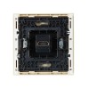 Розетка HDMI FORTE&PIANO FP440 ваниль IEK FP-H10-K10