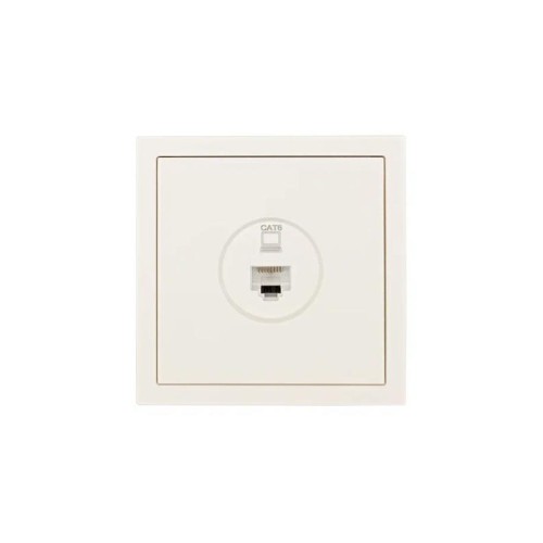 Розетка компьютерная 1-мест. СП ZIMA IP20 слон. кость LEZARD 704-9088-140