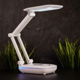 Светильник светодиодный настольный Сиквел Про 5Вт 4000К 220В c солнечн. панелью с ночником бесступен