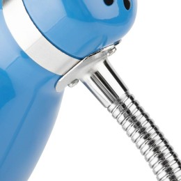 Светильник настольный "Моби" 60Вт E27 на метал. стойке с зажимом-прищепкой летнее небо Rexant 603-10