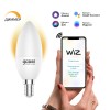 Лампа светодиодная умная Smart Home 5Вт свеча 2700К тепл. бел. E14 470лм диммир. управление по Wi-Fi
