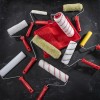 Валик для прикатки обоев резиновый шир. ролика 150мм ручка 6мм Rexant 89-0094