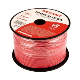 Провод ПГВА 1 К бухта (м) Rexant 01-6524
