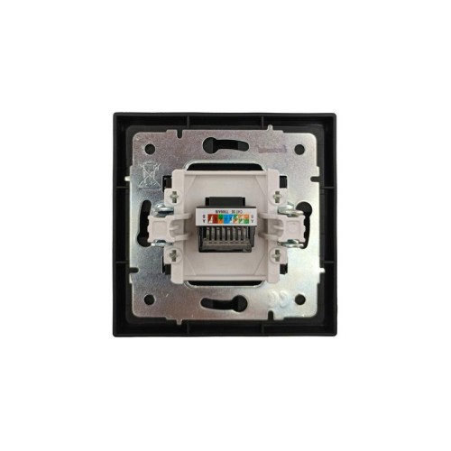 Розетка компьютерная 1-мест. СП ZIMA IP20 черн. бархат LEZARD 704-4288-139