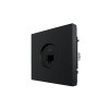 Розетка компьютерная 1-мест. СП ZIMA IP20 черн. бархат LEZARD 704-4288-139
