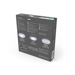 Светильник светодиодный Bubbles 3+3Вт 4000К IP20 350лм 220-240В ДВО круг бел. GAUSS BL315