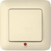 Выключатель 1-кл. СП Прима 10А IP20 с индикацией сл. кость (опт. упак.) SchE VS1U-115-S