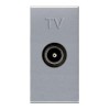 Розетка телевизионная TV 1мод. Zenit прост. механизм серебр. ABB 2CLA215070N1301