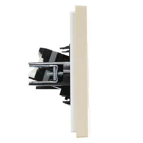 Розетка компьютерная RJ45 кат.5E FORTE&PIANO FP432 ваниль IEK FP-K10-1-K10