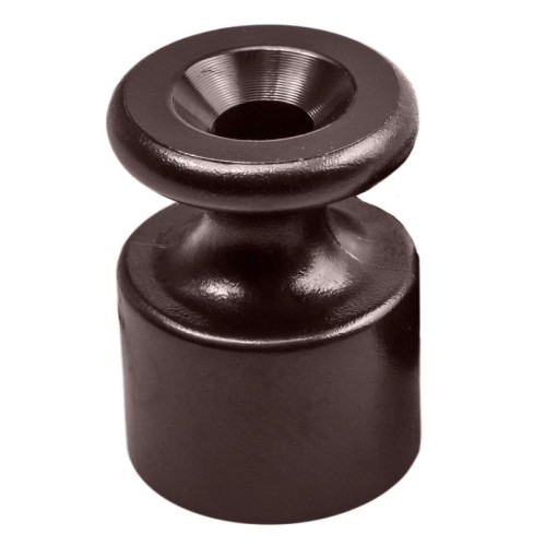 Изолятор ОП пластик корич. (уп.10шт) Bironi R1-551-22-10