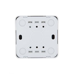 Выключатель 1-кл. 1п ОП Viola 10А IP20 с подсветкой бел. LEZARD 751-0200-111