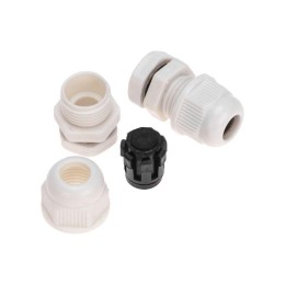 Ввод кабельный MG-12 7.6-4.6мм бел. (блист.2шт) Rexant 07-8112-2