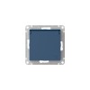 Розетка AtlasDesign 16А IP20 с заземл. защ. шторки с крышкой быстрозажим. клем. механизм аквамарин S