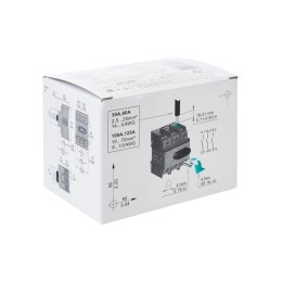 Выключатель-разъединитель модульный 3п 100А ВРМ-2 KARAT IEK MVR20-3-100