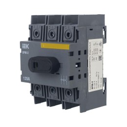 Выключатель-разъединитель модульный 3п 125А ВРМ-2 KARAT IEK MVR20-3-125