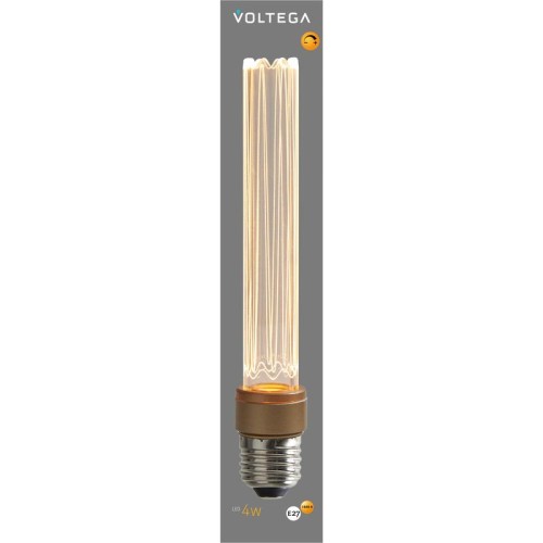 Лампа светодиодная филаментная Loft 271 T30 4Вт 1800К E27 DIM Voltega 8570